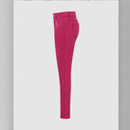 Women High-waisted Thermo-Sculpting Skinny Jeans with Fleece Lining and Shaping Stretch Band Fashion Glam