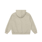 Unisex Oversize Hoodie with typographic Mirror Print, kangaroo pocket and raglan sleeves Fashion Glam