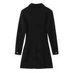 Ladies shirt dress with waist gathering and chest pockets Fashion Glam