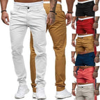 Men's tailored Slim-Fit Chino pants Fashion Glam