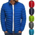 Men's lightweight quilted jacket with high collar and optimal insulation Fashion Glam