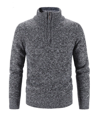 HUGO - CASUAL QUARTER ZIP SWEATER