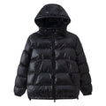 Women Quilted Oversized Thermal Jacket with Hood and Water-Repellent Surface Fashion Glam