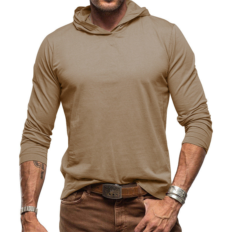 Fashion Glam | Hoodie Slim Fit Long Sleeve Light Cotton Knit Minimalist Style