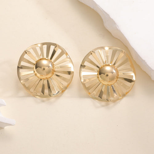 Ladies fashionable statement earrings with luxurious, geometric design Fashion Glam