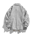 Men's Padded Coach Jacket with Geometric Pattern and Contrast Chest Pocket Fashion Glam
