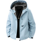 Men's technical hooded softshell jacket with adjustable hood and utility pockets Fashion Glam