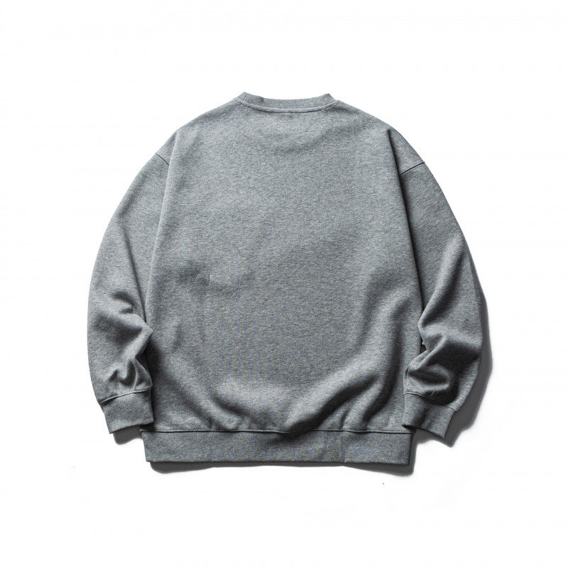 Unisex Oversized Sweatshirt with applied chest pocket and D-ring Fashion Glam