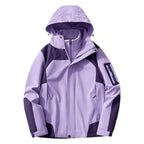 Ladies Multifunctional Trekking Softshell Jacket with removable fleece lining and hood Fashion Glam