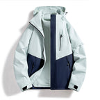 Women's weatherproof softshell ski jacket with fleece lining and hood Fashion Glam