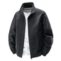 Men's ultralight windproof casual jacket with stand-up collar and zippered pockets Fashion Glam