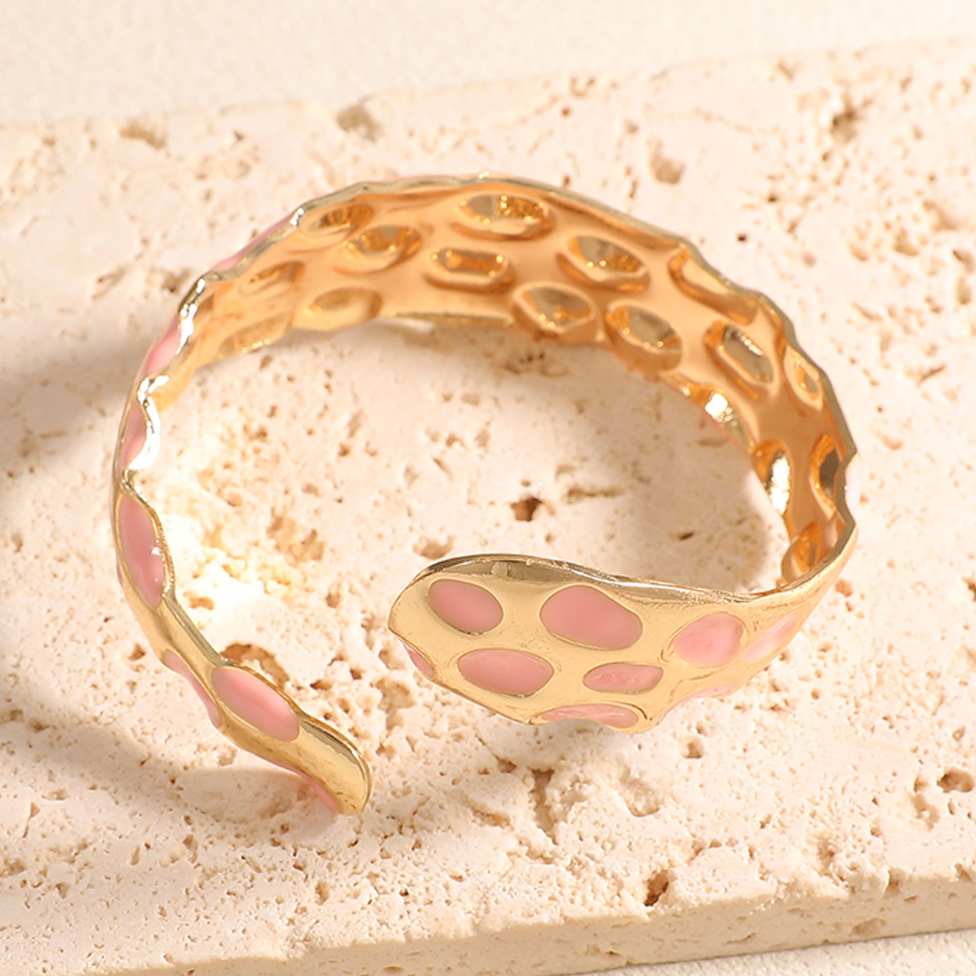 Ladies Open Bangle in Elegant Snake Design Fashion Glam