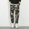 Men's Urban Camouflage Jogger with Utility Pockets and Elastic Ankle Hem Fashion Glam