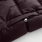Women's Cropped Padded Jacket with High Hood, Drawstring and Ribbed Cuffs Fashion Glam