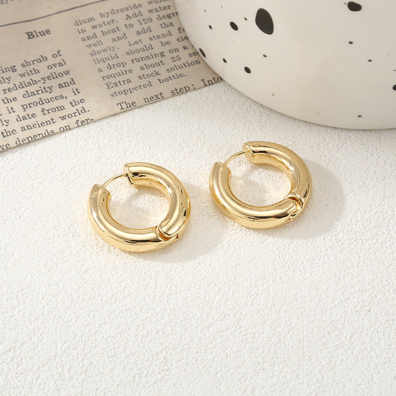 Women's hoops in modern bamboo design Fashion Glam