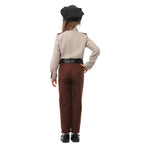 Boys Police Costume with Accessories Fashion Glam