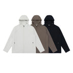 Unisex Light Hoodie Zip Jacket made of technical fleece with raglan sleeves Fashion Glam