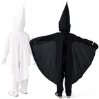 Women's skeleton costume with cloak and gloves Fashion Glam