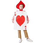 Men's costume as playing card with heart motif Fashion Glam