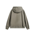 Unisex Oversize Hoodie with Distressed Details, Kangaroo Pocket and Ribbed Cuffs Fashion Glam