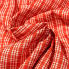 Women's Checkered Cape Transitional Jacket with Layered Cape and Bow Tie Fashion Glam