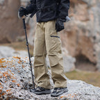 Men's Robust Water-Repellent Trekking Pants with Cargo Pockets Fashion Glam