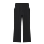 Women's elegant high-waisted wide-leg suit pants with crease Fashion Glam