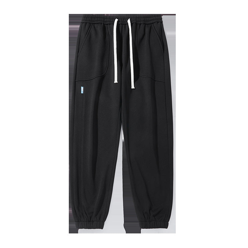 Men's Relaxed Jogger with Elastic Waistband and Removable Teddy Lining Fashion Glam