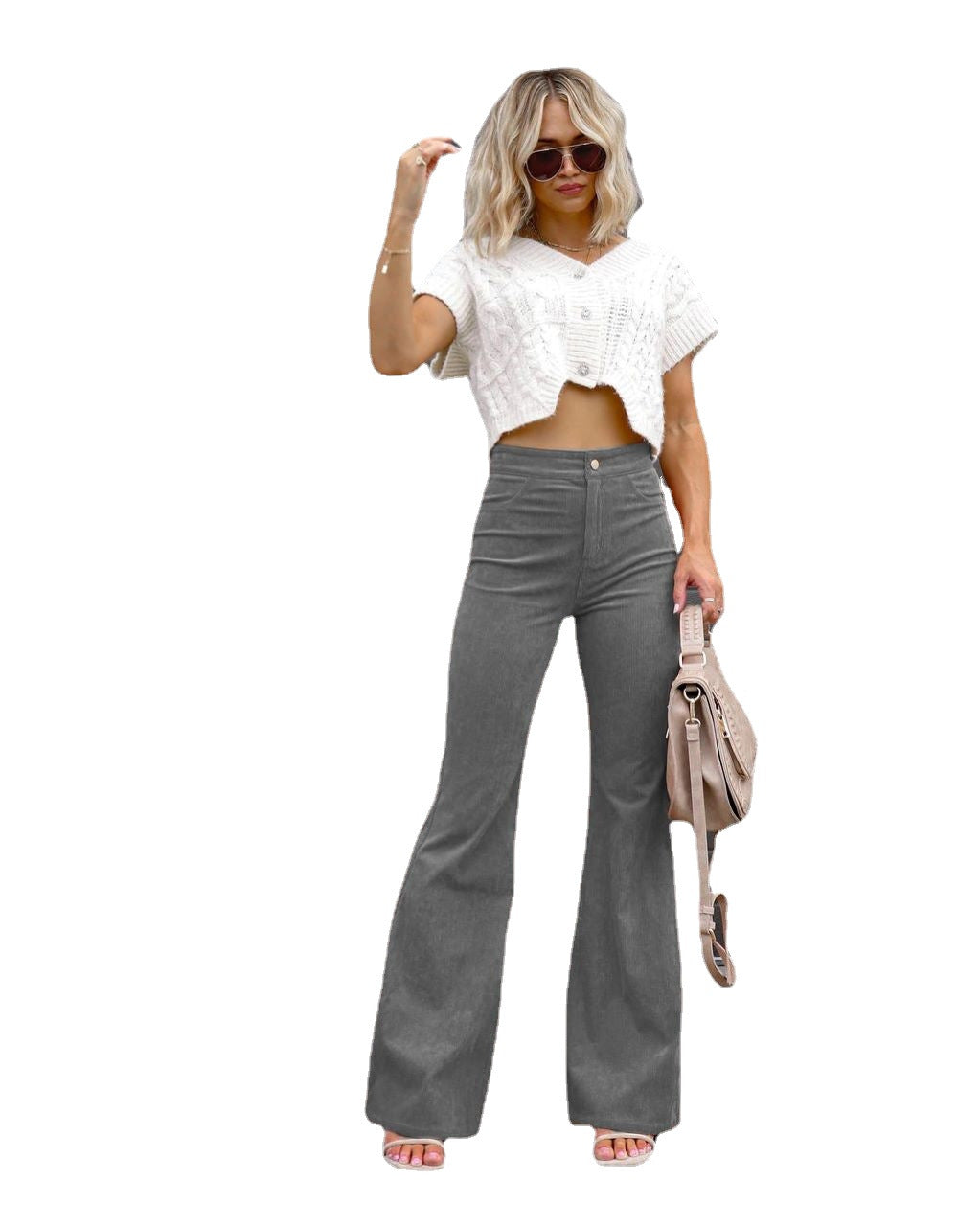 BELLA - TRENDY CORDUROY PANTS