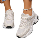 Women’s sporty sneakers with breathable mesh design and cushioned sole Fashion Glam