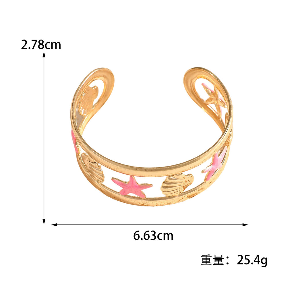 Ladies bracelet with intricate starfish design Fashion Glam