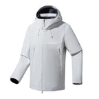 Men's water- and windproof softshell outdoor jacket with adjustable hood Fashion Glam