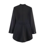 Women High-waisted elegant dress pants with crease and straight leg Fashion Glam