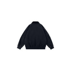 Unisex Oversized Blouson in Workwear style with cord collar and checked lined interior Fashion Glam
