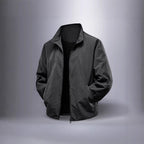 Men's ultralight windproof transitional jacket with stand-up collar and hidden zipper Fashion Glam