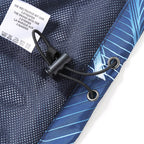 Men's Lightweight Hooded Windbreaker Jacket with Graphic Allover Print and Packing Function Fashion Glam