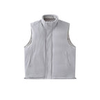 Unisex Lightweight padded thermal vest with stand-up collar and zipper Fashion Glam