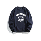 Unisex Oversized Sweatshirt with Round Neck and Distinctive College Print Fashion Glam