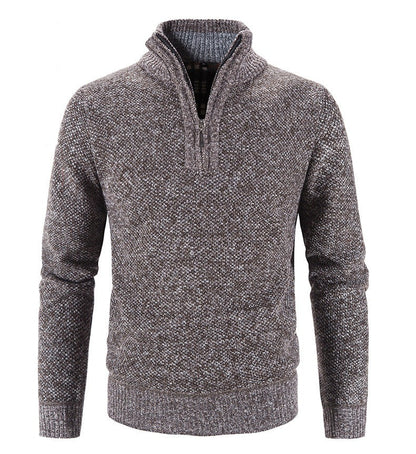 HUGO - CASUAL QUARTER ZIP SWEATER