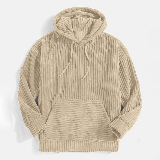 STORM - RELAXED CORDUROY HOODIE