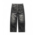 Men's loosely cut straight jeans in workwear style with used effect Fashion Glam