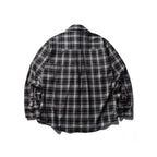 Men's Boxy Check Work Shirt made of soft flannel with double breast pockets Fashion Glam