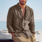 Men's Lightweight Linen Shirt Fashion Glam