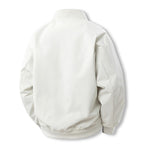 Men's Lightweight Casual Bomber Jacket in Clean Look with Stand Collar and Ribbed Cuffs Fashion Glam