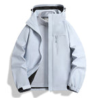 Men's two-in-one softshell hybrid jacket with removable fleece inner jacket and water-repellent membrane Fashion Glam