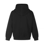Unisex Boxy Hoodie Jacket in Minimal Style with Two-Way Metal Zipper and Concealed Side Seam Pockets Fashion Glam