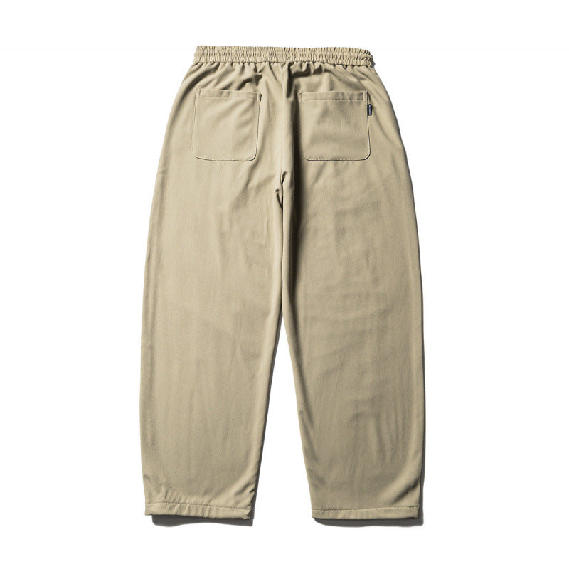 Men's Casual Jogging Pants with Elastic Waistband and Drawstring Fashion Glam