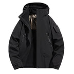Women water-repellent softshell functional jacket with adjustable hood, windproof membrane and diagonal zip pockets Fashion Glam
