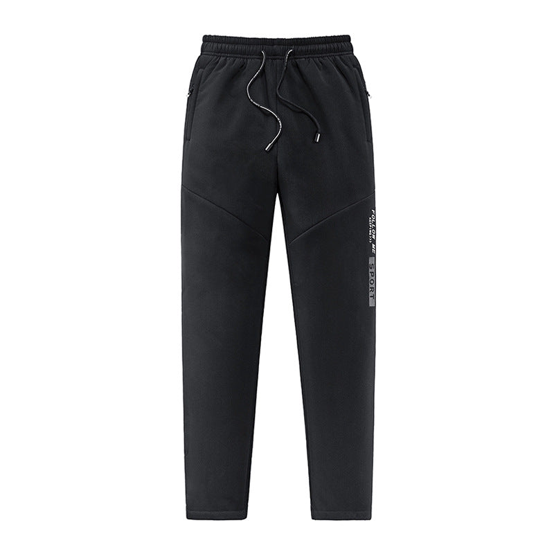 Men's Sportive Jogging Pants in Tapered Fit with Drawstring and Elastic Cuffs Fashion Glam