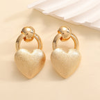 Ladies earrings in elegant heart design Fashion Glam